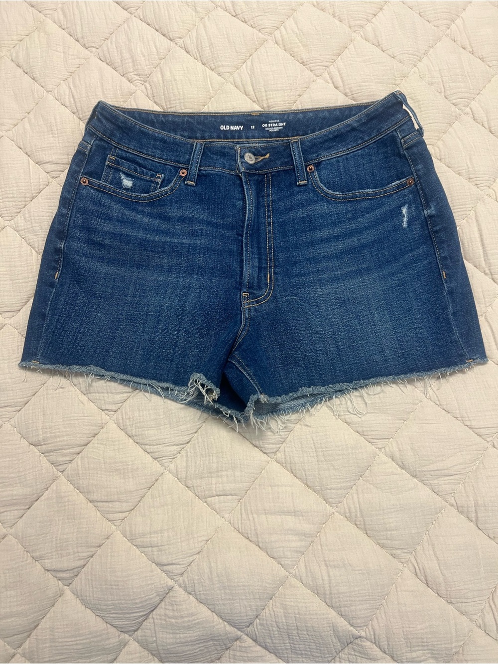 Old Navy Women's Blue Denim Cutoff Shorts
